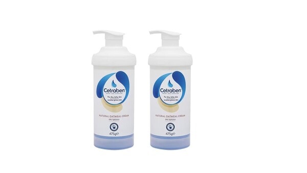 Cetraben Natural Oatmeal Cream 475G bundle x 2
