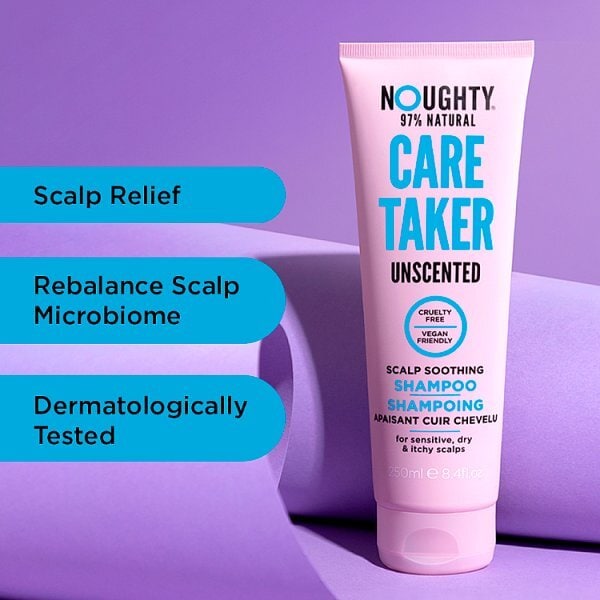 Noughty Care Taker Unscented Shampoo 250ml