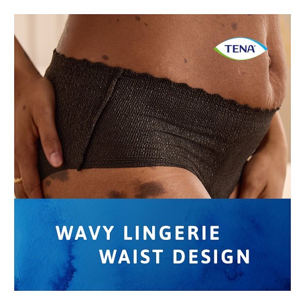 Tena Silhouette Plus Large 10Pk Black