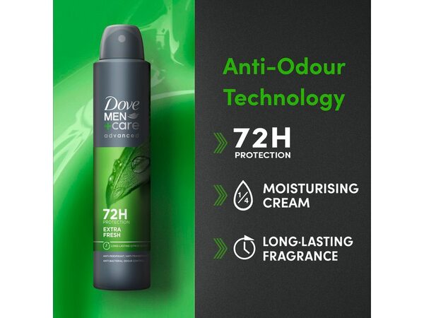 Dove Men+Care Advanced Extra Fresh Anti-Perspirant Aerosol 200 ml