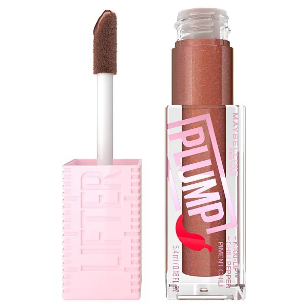 Maybelline Lifter Plump Lip Gloss 007 Cocoa Zing