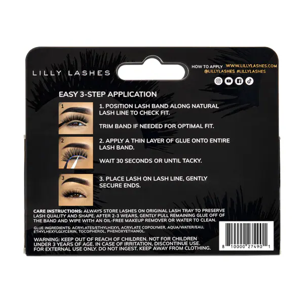 Lilly Lashes Rouge Strip Lash