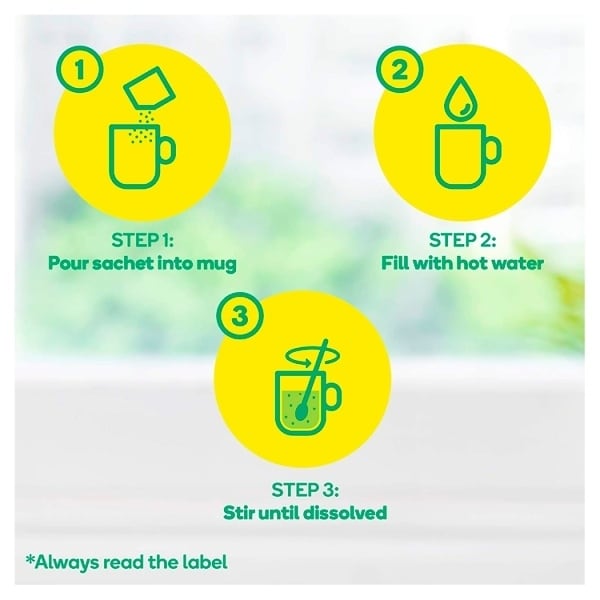 Lemsip Max Cold & Flu Lemon Sachets Paracetamol 10s