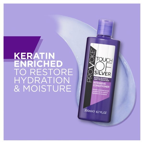 Provoke Touch of Silver Intensive Hydration Purple Conditioner 200ml