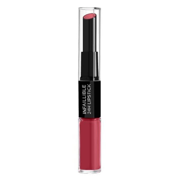 L'Oréal Paris Longwear 2 Step Lipstick 804 Metro Proof Rose