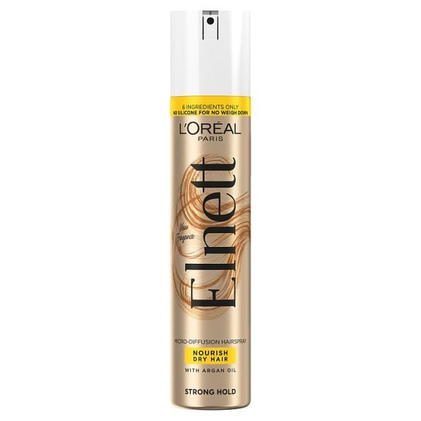 L'Oréal Paris Elnett Nourish Hairspray with Argon oil 200ml