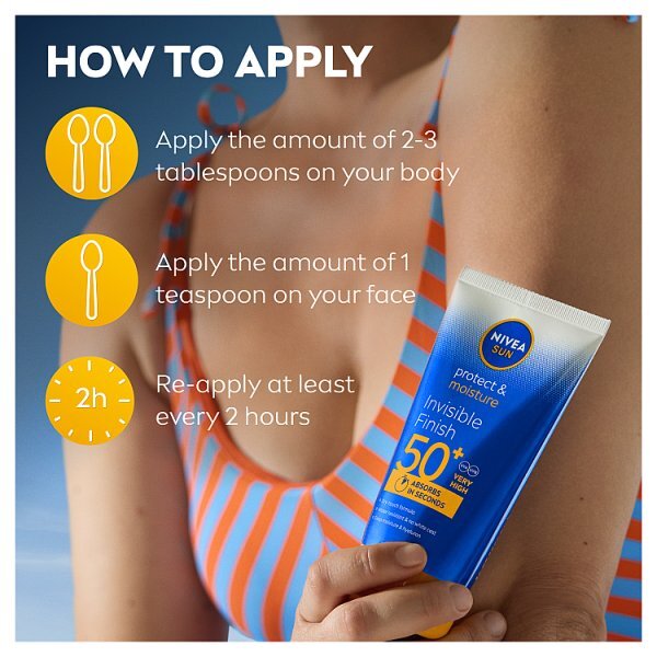 NIVEA SUN Protect & Moisture Sun Cream SPF50+ 150ml