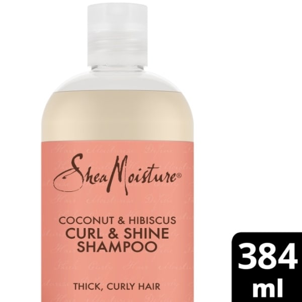 SheaMoisture  coconut & hibiscus curl & shine shampoo 384ml