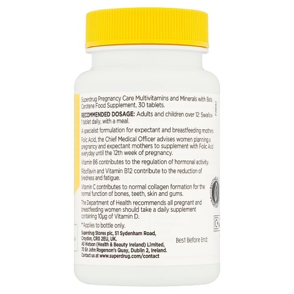 Superdrug Pregnancy Care 30s