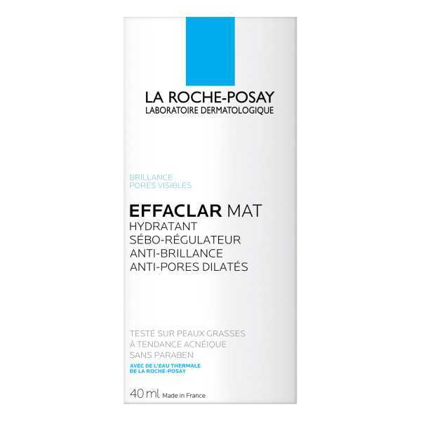 La Roche-Posay Effaclar Mat Mattifying Moisturiser For Oily Skin 40ml