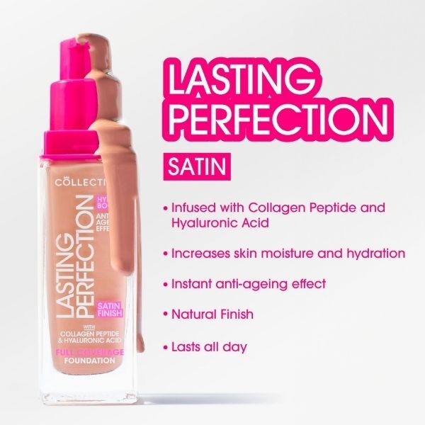 Lasting Perfection Satin Foundation 16W Cocoa Warm