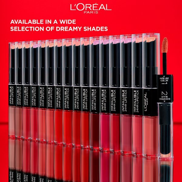 L'Oréal Paris Infallible 24HR 2 Step Lipstick 506 Red Infallible