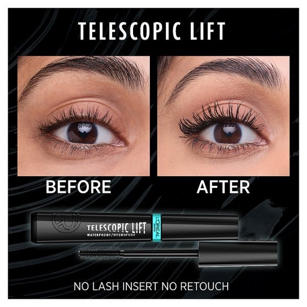 L'Oréal Paris Telescopic Lift Mascara Black Waterproof