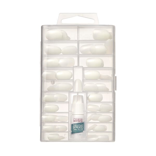 Kiss 100 Nail Cover Oval Nail Kit