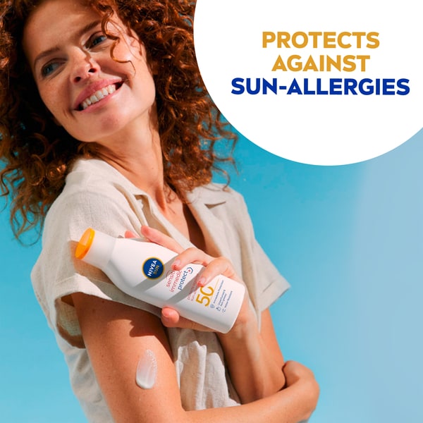 NIVEA SUN Sensitive Allergy Protect Sun Cream SPF50+ 200ml