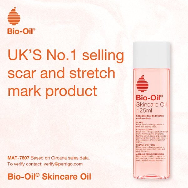 Bio-Oil Skincare Oil For Scars and Stretch Marks 60ml