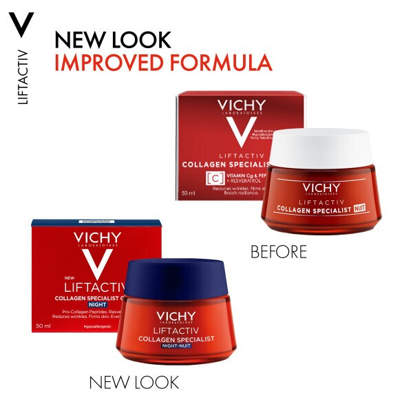 Liftactiv Collagen Specialist Peptide Night Cream 50ml