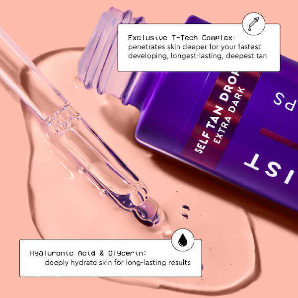 Tanologist  Face + Body Self Tan Drops Extra Dark 30ml