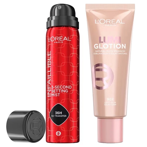 L'Oréal Paris Lumi Glotion Setting Spray Duo 902 Light Glow