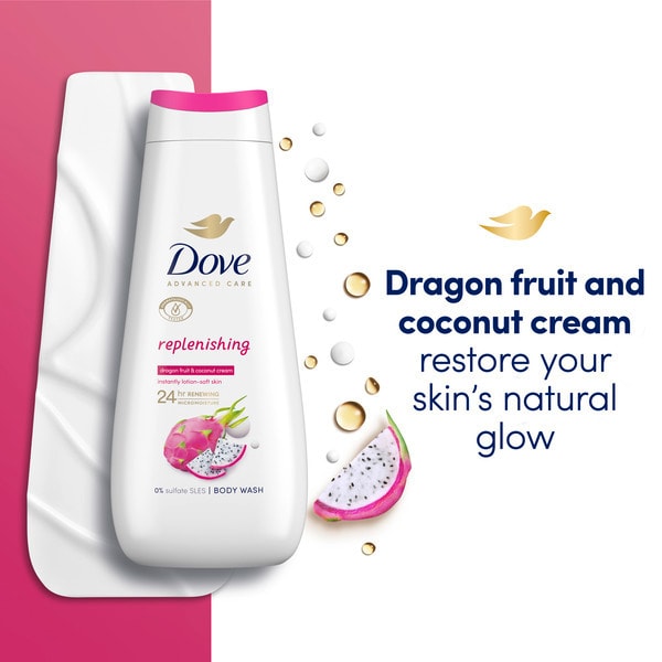 Dove Replenishing Advanced Body Care Body Wash 400ml