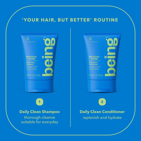 Being Shampoo Nourish + Shine 354ml
