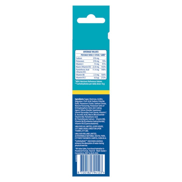 Liquid I.V. Electrolyte Powder Mix Lemon Lime X3