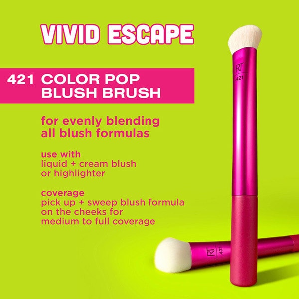 Real Techniques Color Pop Blush Brush Vivid
