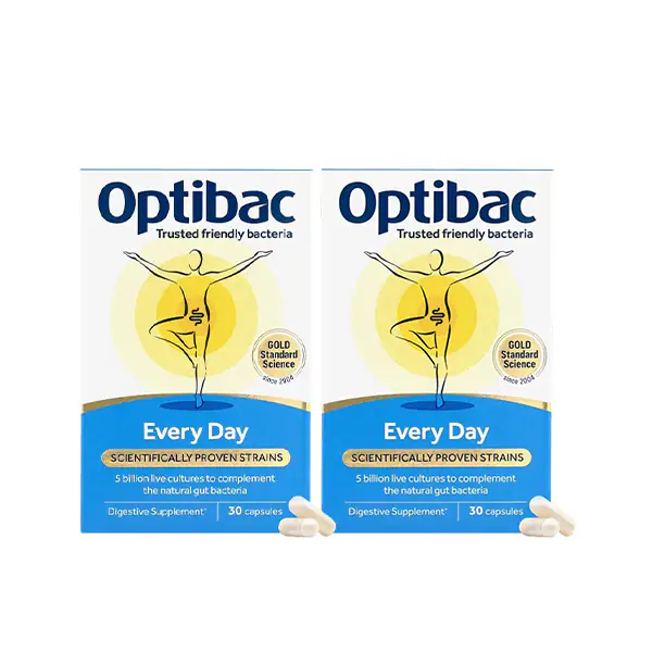 Optibac Probiotics Every Day 30 Capsules X2 Bundle