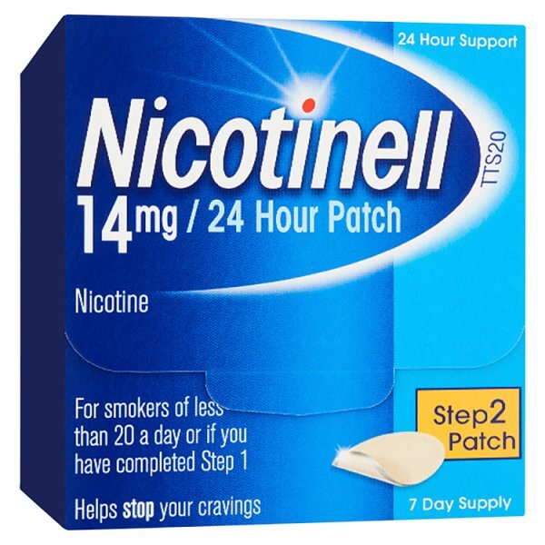 Nicotinell 14mg/24 Hour Patch Step 2 7 Day Supply