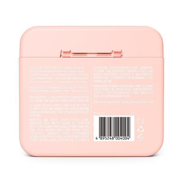Monday Haircare Hair Mask Curl Restore 250ml