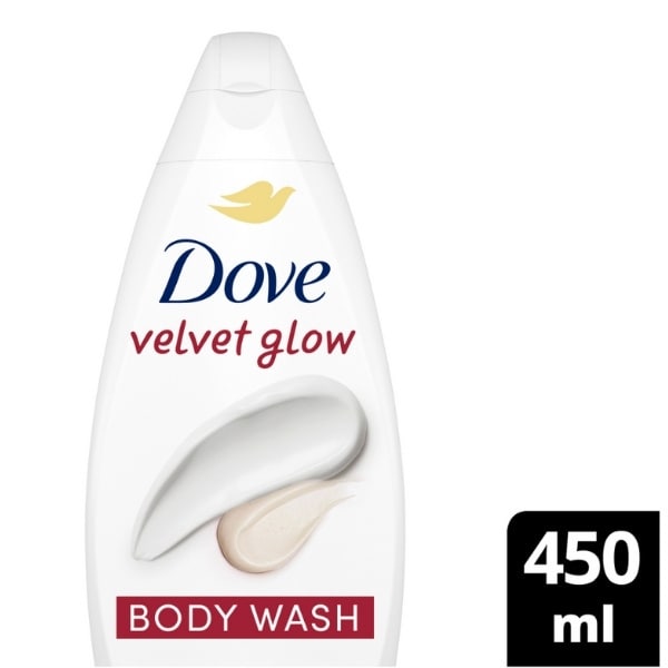 Dove Velvet Glow Body Wash 450 ml
