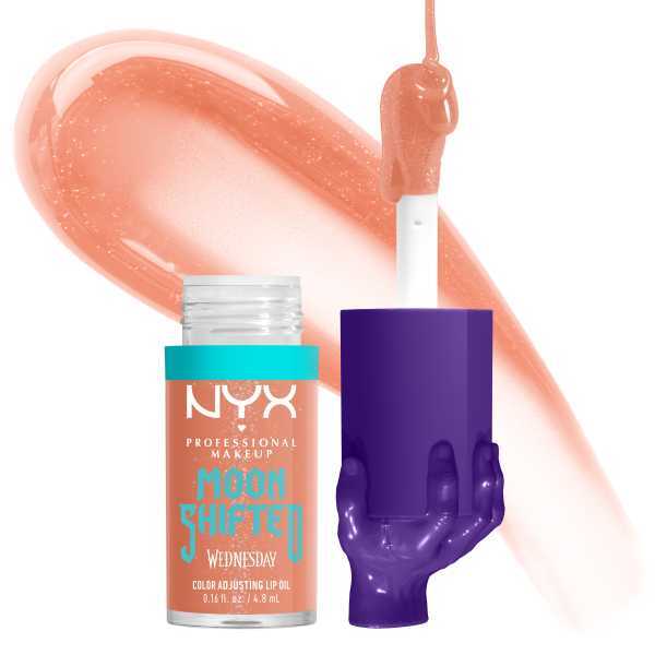 NYX Professional Makeup X Wednesday Mystery Lip Oil Moon Shifted