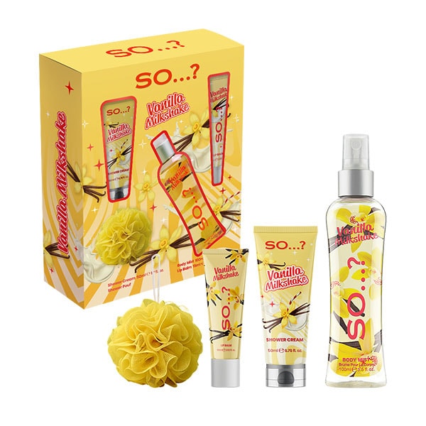So...? Pamper Me Set - Vanilla Milkshake