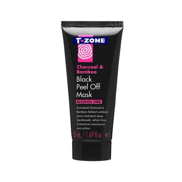T-Zone Charcoal & Bamboo Black Peel Off Mask 50ml