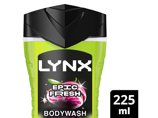 Lynx Epic Fresh 3-in-1 Body Wash Shower Gel  225 ml