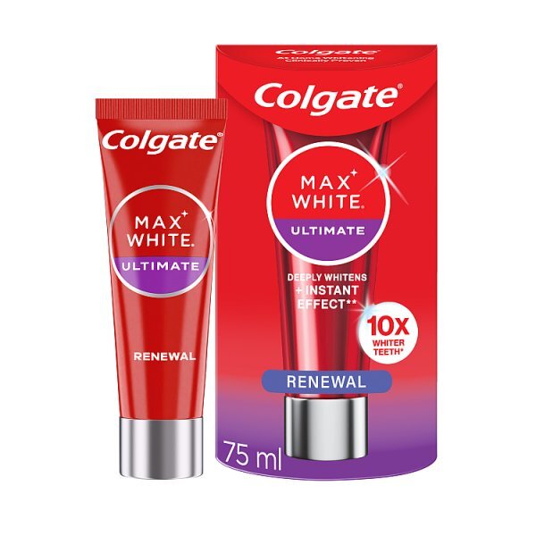 Colgate Max White Ultimate Renewal Whitening Toothpaste 75Ml