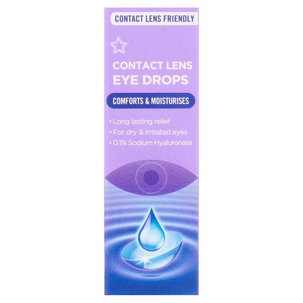 Superdrug Contact Lens Drops 10ml