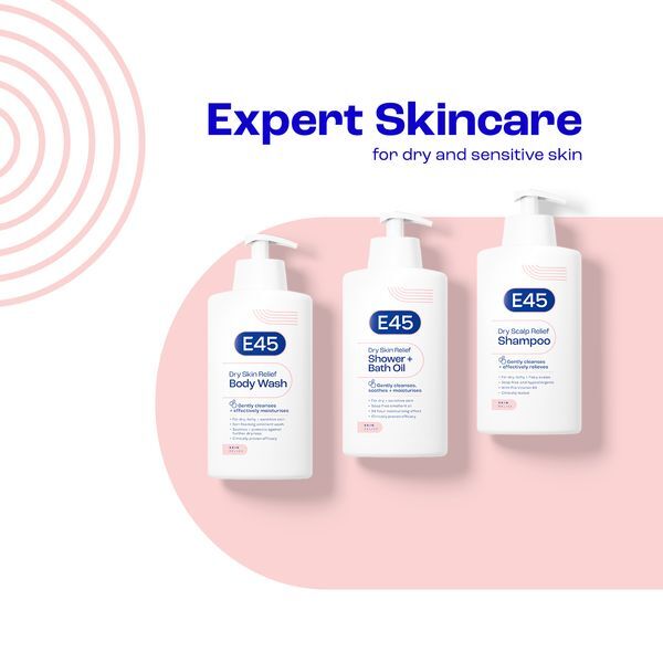 E45 Dry Skin Relief Body Wash 500Ml