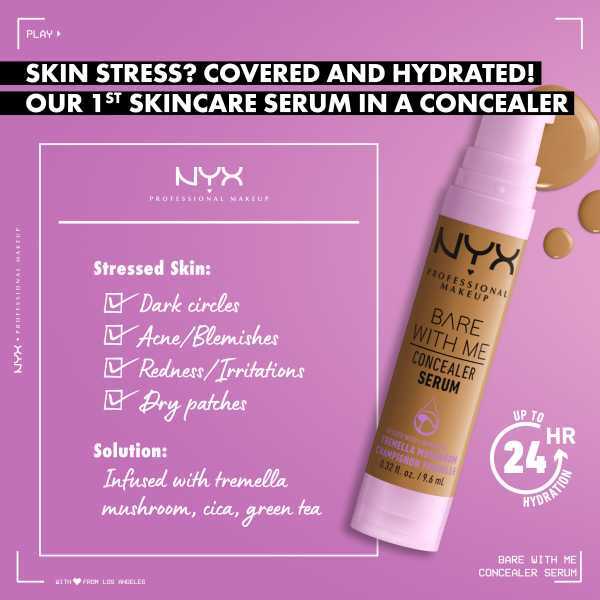 NYX Professional Makeup Bare With Me Concealer Serum - Deep