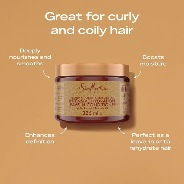 SheaMoisture Manuka Honey and Mafura Oil Leave In Conditioner 326ml