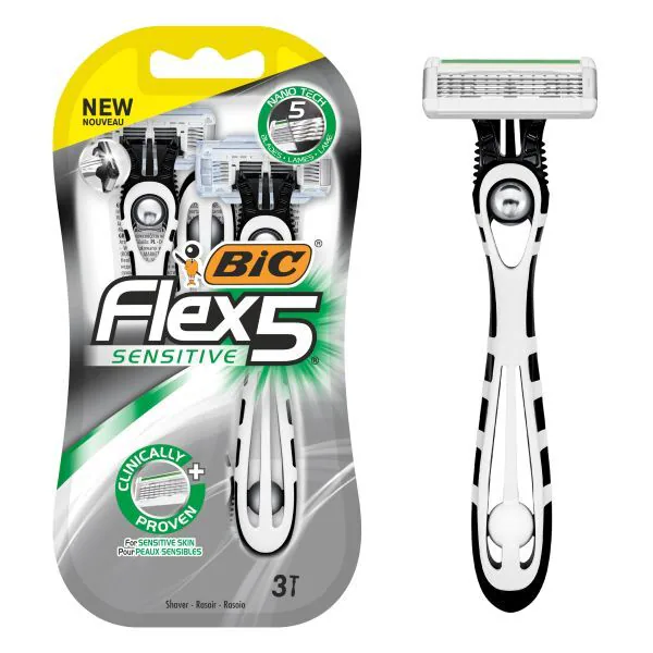 BIC Flex 5 Sensitive Razors