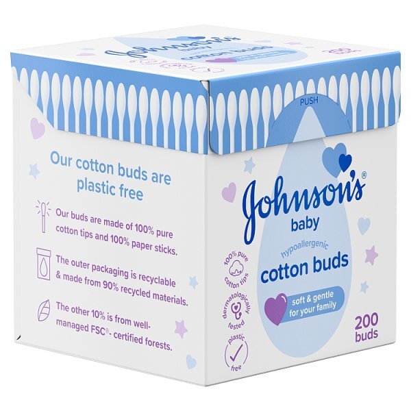 Johnson's Baby Cotton Buds 200 pack