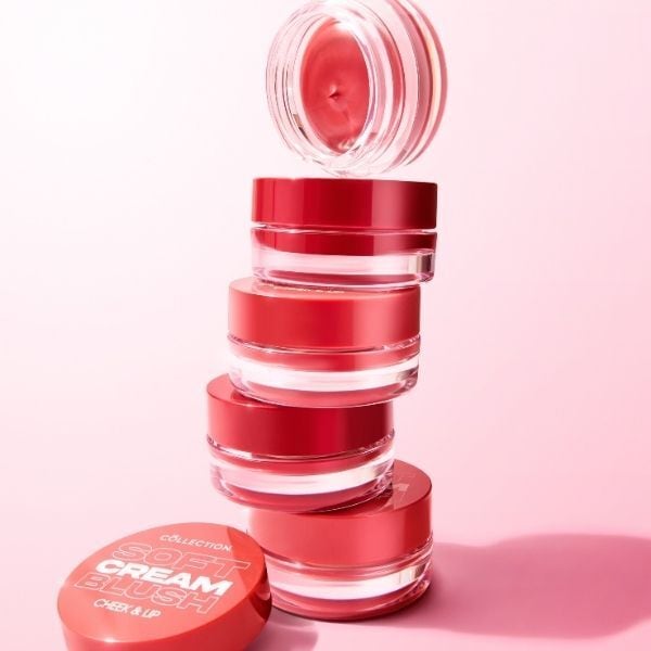 Collection Soft Cream Blush Cheek & Lip 2 Peach Dream
