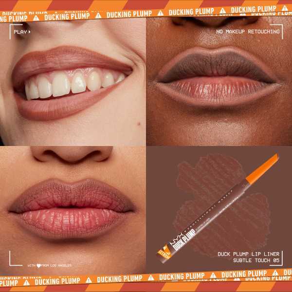 NYX Professional Makeup Duck Plump Plumping Lip Liner Subtle Touch