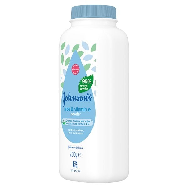 Johnson's Baby Aloe & Vit Powder 200G