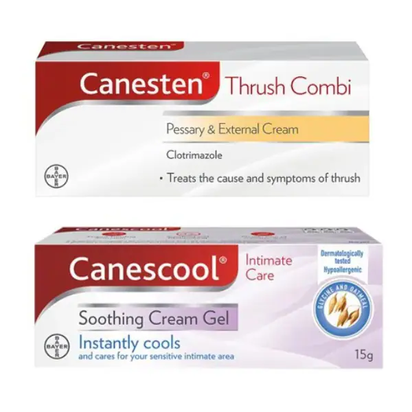 Canesten Thrush Combi Pessary  & Canescool Soothing Gel