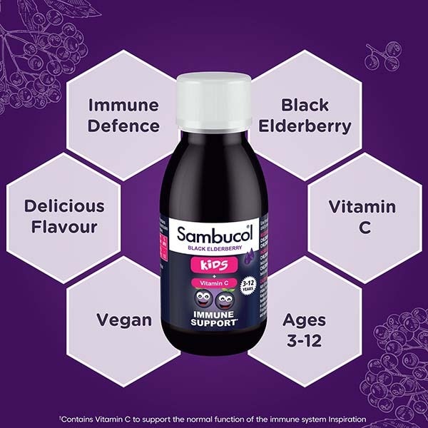 Sambucol Kids Black Elderberry 120ml