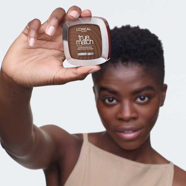 L'Oréal Paris True Match Press Powder Foundation 8D Golden Capuccino