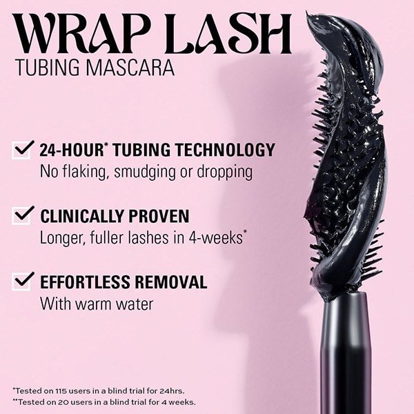 Revolution Wrap Lash Tubing Mascara Black