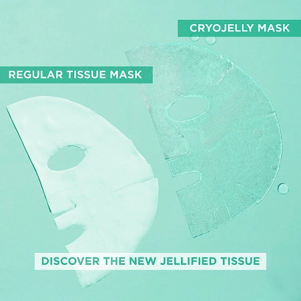 Garnier Hyaluronic Acid & Icy Cucumber Cryo Jelly Face Mask